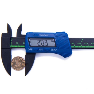 6 inch/150mm Digital Caliper, Metric/Inch/Large LCD Screen