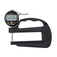 0-10mm 0.4'' 0.001mm digital micron thickness gauge plastic film paper leather thickness gauge rubber thickness measurement