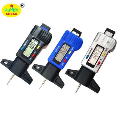 Digital tire tread depth gauge